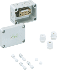 Spelsberg 60540401 - klemmenkast rkk 4/05 (5 klemmen 4mm2)