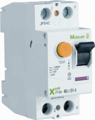 Eaton 274043 - aardlekschakelaar pfim-63/2/003a-mb 2-polig