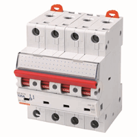 Gewiss GW96136 - hoofdschakelaar 4-polig 63a