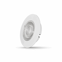 Interlight IL-CB4K27W - led cabiled downlight dimbaar 4w 2700k wit ip44 ex. driver