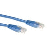 ACT IB8600 - patchkabel 0,5 meter cat6 blauw