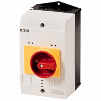Eaton 219655 - Kunststof kast IP65 leeg voor PKZM0 knop rood/geel
