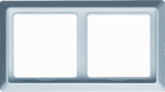 Busch Jaeger 2CKA001730A0209 - afdekraam 2-voudig 2102-34 alpin wit a44