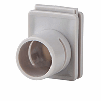 Power 2080 008 - Inzetstuk kabeldoos buisinvoer 16mm grijs