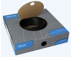 Donne D08402D3 - vd draad eca 1,5mm2 zwart rol 100 meter