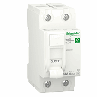 Schneider Electric R9R35240 - aardlekschakelaar 2-polig 40a 30ma