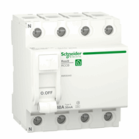 Schneider Electric R9R35440 - resi9 aardlekschakelaar 4-polig 40a 30ma