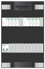 Schneider Electric Resi9 groepenverdeler 6-groeps 1-fase