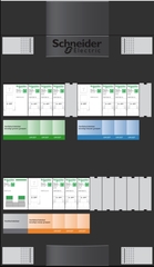 Schneider Electric Resi9 groepenverdeler 9-groeps 1-fase
