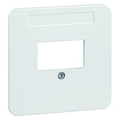 Peha 00144211 - STANDARD centr.pl.tbv stereo luidsprekeraansl.doos 1930/4 o.A., wit