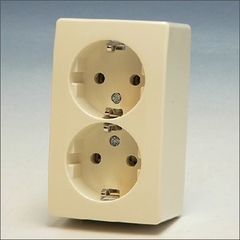 Peha 00495021 - opbouw wcd randaarde 2-voudig creme 6602