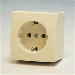 Peha 00480121 - opbouw wcd randaarde 1-voudig creme 6600v