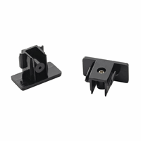 SLV 143130 - Eindkapjes voor 1-fase rail zwart prijs set 2 stuks