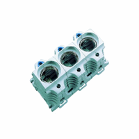 Wöhner 31176 - diii-inbouw zekeringsokkel 3-p 63A 4 schroefbaar opklikbaar din rail 33/3