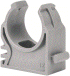 JMV 9300313 - 300313 - opendrukzadel 19mm 3/4 schroefgat 5mm grijs doos 150 stuks