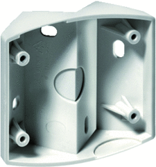 ESYLUX EM10025518 - bevestiging hoeksteun wit