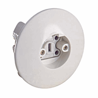 ABL SURSUM 2303110 - sursum- perilex inbouwcontactdoos van duroplast, 25 a, wit