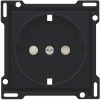 Niko 161-66901 - Afwerkingsset voor stopcontact met randaarde en kinderbeveiliging