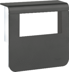 Tehalit SL200559329011 - afdekkap voor outlet 55 zwart