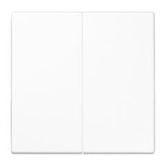 Jung LS1702WW - tastafdekking 2-voudig serie dimmer ls990 alpine wit