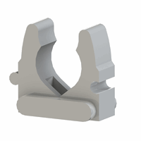 JSL 152400006 - jsl- klembeugel nylon 032/25-28 grijs doos 100 stuks