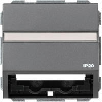 Gira 087067 - datakap draagring + TK TX_44 antraciet