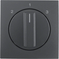 Hager 1084160600 - afdek. + draaiknop 3-st.sch. zonder 0-stand, berker s.1/b.3/b.7, antr