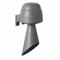WERMA 58400068 - werma- signaalhoorn 230vac grijs 98db ip65