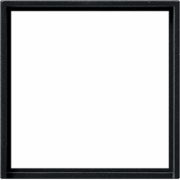 Gira 0282005 - adapterraam vierkant 50x50 mm System 55 zwart m