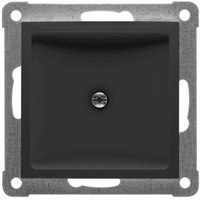 Afdekplaten Mat zwart