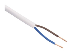 Vmvl h05vv-f 2x2,5mm2 wit rol 100 meter