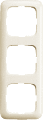 Busch Jaeger 2CKA001725A0639 - afdekraam 3-voudig 2513-212 inbouw si creme