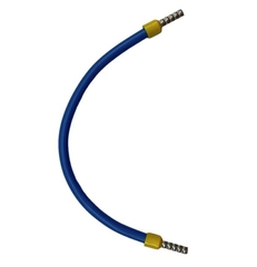 Draadbrug 6mm2 blauw lengte 175mm voorzien van 2 aderhulzen