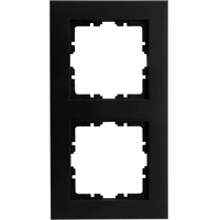 Kopp 406950000 - hk07 pure - afdekraam 2-voudig mat-zwart