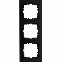 Kopp 407050004 - hk07 pure - afdekraam 3-voudig mat-zwart