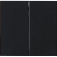 Kopp 490350009 - hk07 - wipplaat dubbel mat-zwart