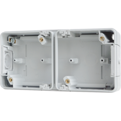 Jung 822 - bodemdeel 2-voudig horizontaal 2xdiafragma wg800