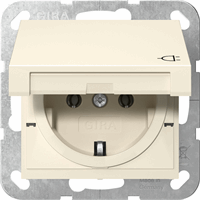 Gira 445401 - wcd randaarde klapdeksel cwg 55