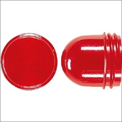 Jung 37.05 - lens rood e10/e14 wg800 35mm vlakke uitvoering