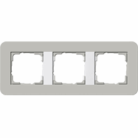 Gira 0213412 - afd.r. 3-v e3 grijs/z.wit