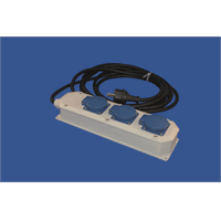 Hateha 12.112.011 - nylon wcd randaarde vd16/3 kabel 5-mtr 3x1,5mm2 opbouw