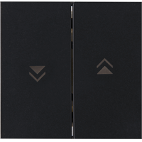 Kopp 490359008 - HK07 - wip dubbel met pijlen opdruk mat-zwart