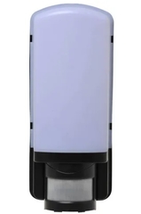 27361 - wandarmatuur moto zwart e27 + pir bewegingsmelder