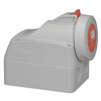 Legrand 555459 - cee opbouw contactdoos 400v - 32a - 5-polig - ip67 - p17 tempra pro