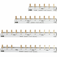 ABB Componenten 2CDL231001R1009 - l1-l2-l3-l1-l2-.. verzamelrail, 3f, 9 modules