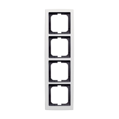 Busch Jaeger 2CKA001754A4112 - afdekraam 4-voudig s-studiowit 1724-84