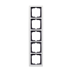 Busch Jaeger 2CKA001754A4113 - afdekraam 5-voudig s-studiowit 1725-84