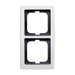 Busch Jaeger 2CKA001754A4110 - afdekraam 2-voudig s-studiowit 1722-84