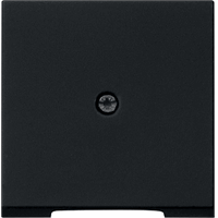 Gira 0274005 - afdekplaat snoeraftakking System 55 zwart mat