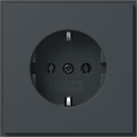 Gira 418867 - wcd randaarde IP20 tx 44 antraciet